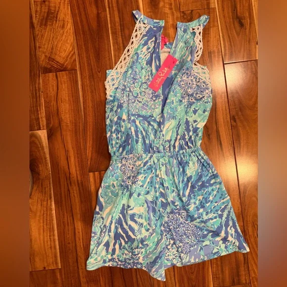 Lilly Pulitzer Lala Romper - NWT! - Picture 4 of 4